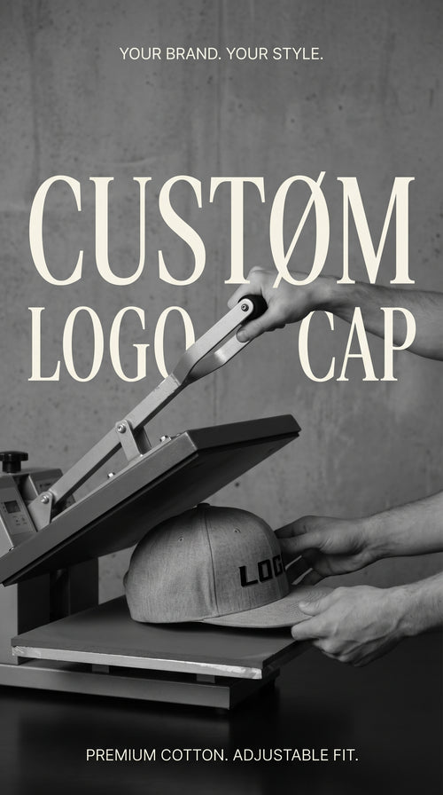 Custom Logo Snapback Baseball Cap Unisex Solid Color Cotton Adjustable